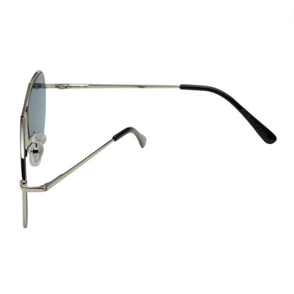Betsy - Silver Rim Blue Lens